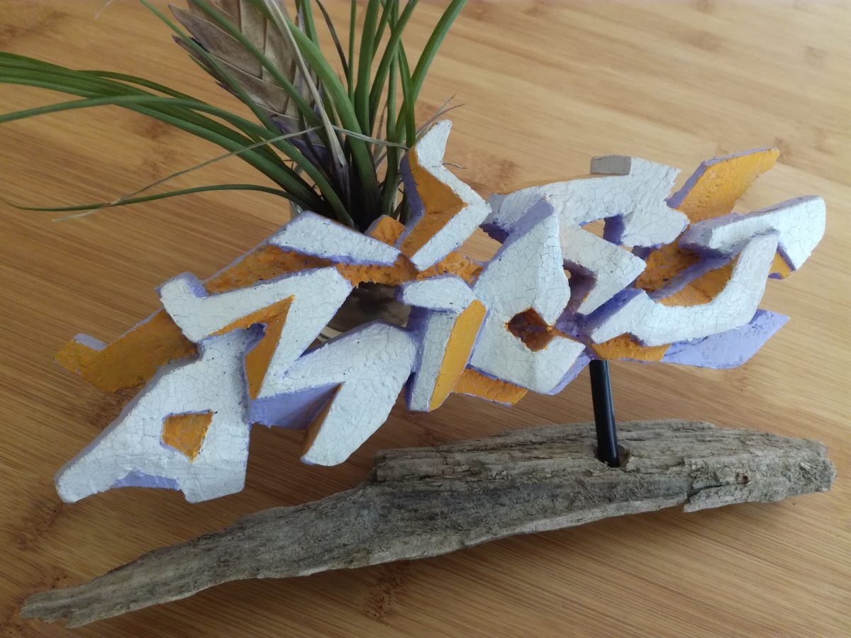 abys - da lyon -streetart sculpture 3d volume abice