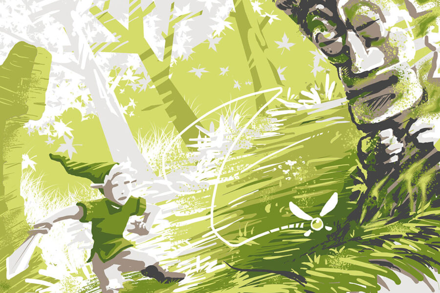 world of zelda – art game