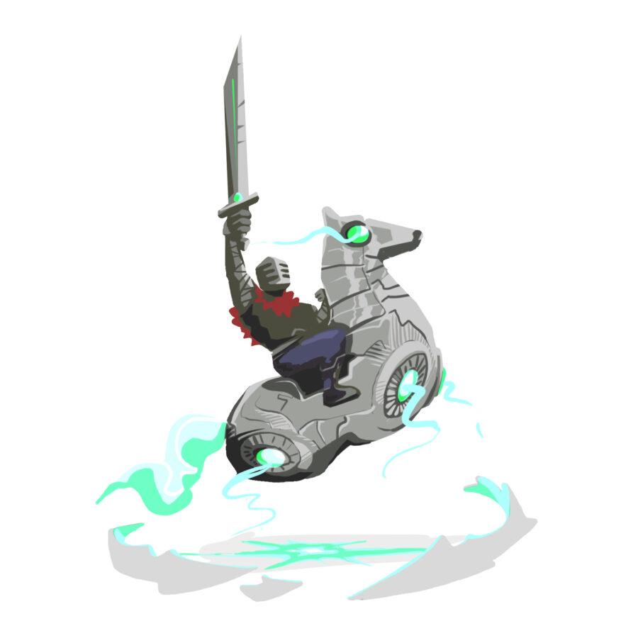 abys-illustration da-lyon rough knight king