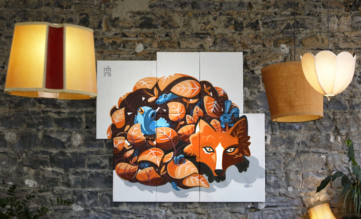 abys-illustration streetart - streetart-lyon tiger metaflaunes animals ebreed - photo cedric darbord