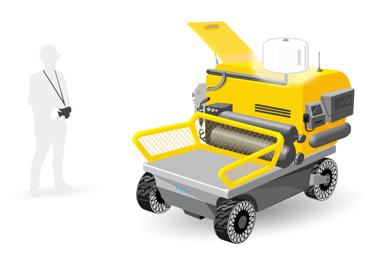 transport charge lourde - conceptcar - design - concept art - illustration - lyon - drone taur