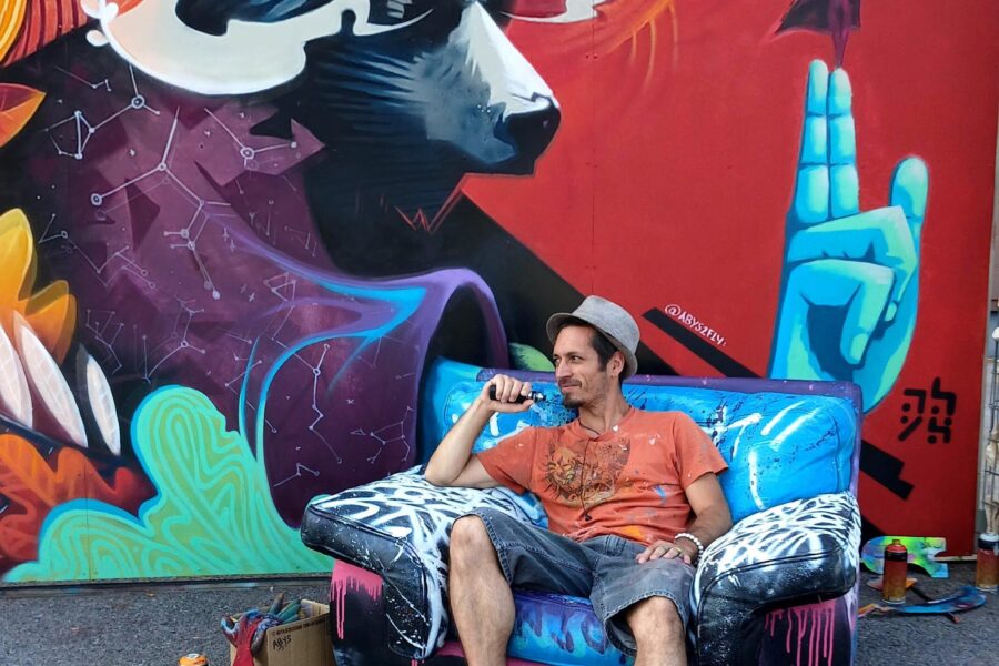 Black-B : Urban Art UP – festival Perpignan