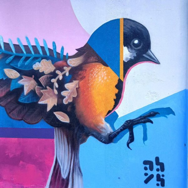 fresque murale parc de jeux – Malmont Loire