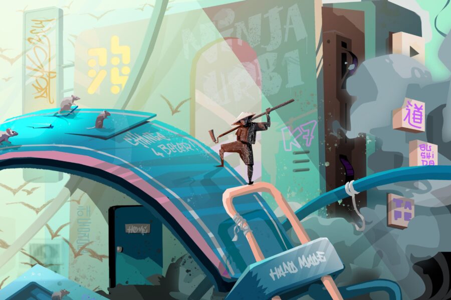 cyber-samurai- compil 80&rsquo;S K7