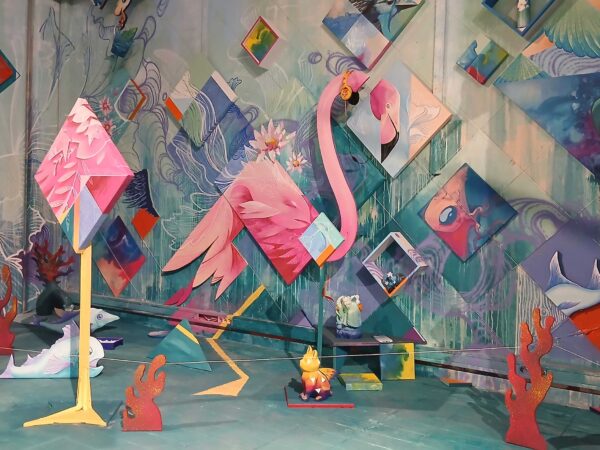 festival airt de famille 2026 perrache Lyon graffiti fresque anamorphose flamant rose choper osru abys2fly exposition immersive